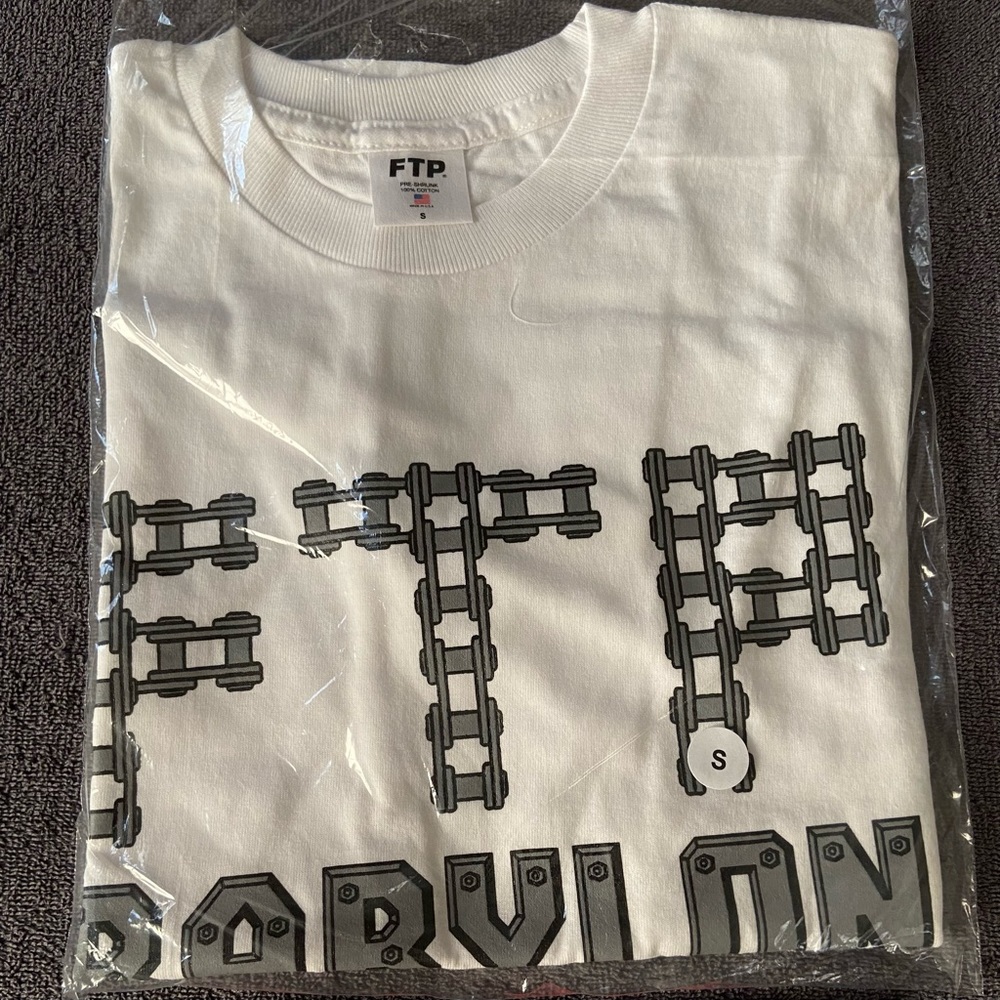 *NWT* FTP X Babylon “Chain Logo” Tee (White)